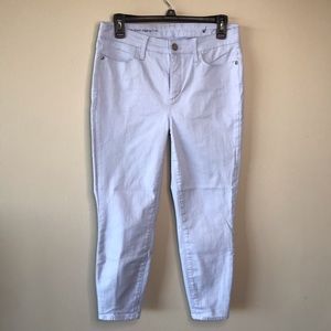 Talbots Flawless High Waist Jegging Crop Blue 4